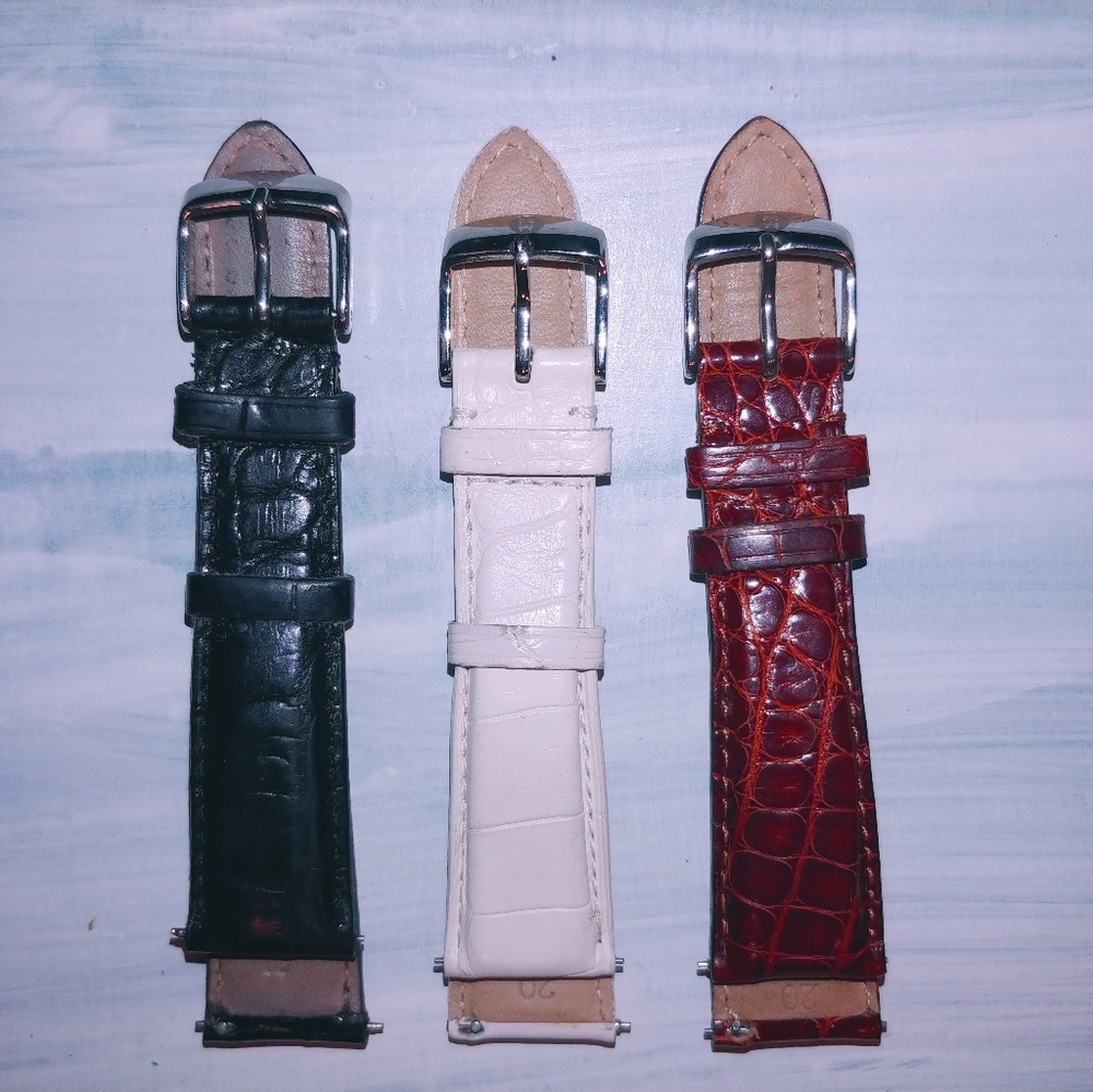 Authentic Michele 20mm watch straps